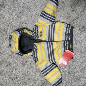 Infant reversible Northface jacket New with tags